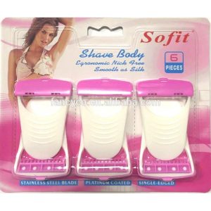 Sofit Body Shaver 6 Pieces For Women