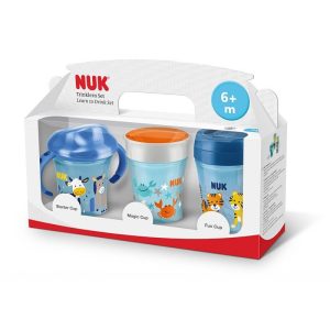 Buy NUK Starter Cup Magic Cup Fun Cup Drink Set - Blue online at best price in Pakistan