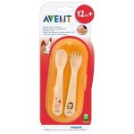 AVENT Toddler Fork & Spoon 12M+