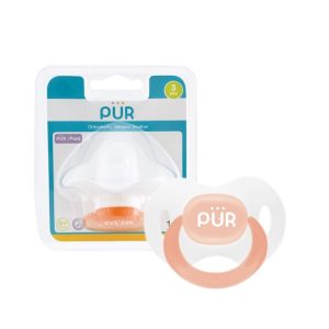 Pur Orthodontic Silicone Soother 3m PUR14017