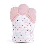 Baby Teething Mitten (Pink)