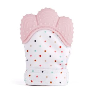 Baby Teething Mitten (Pink)