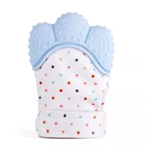 Baby Teething Mitten (Blue)