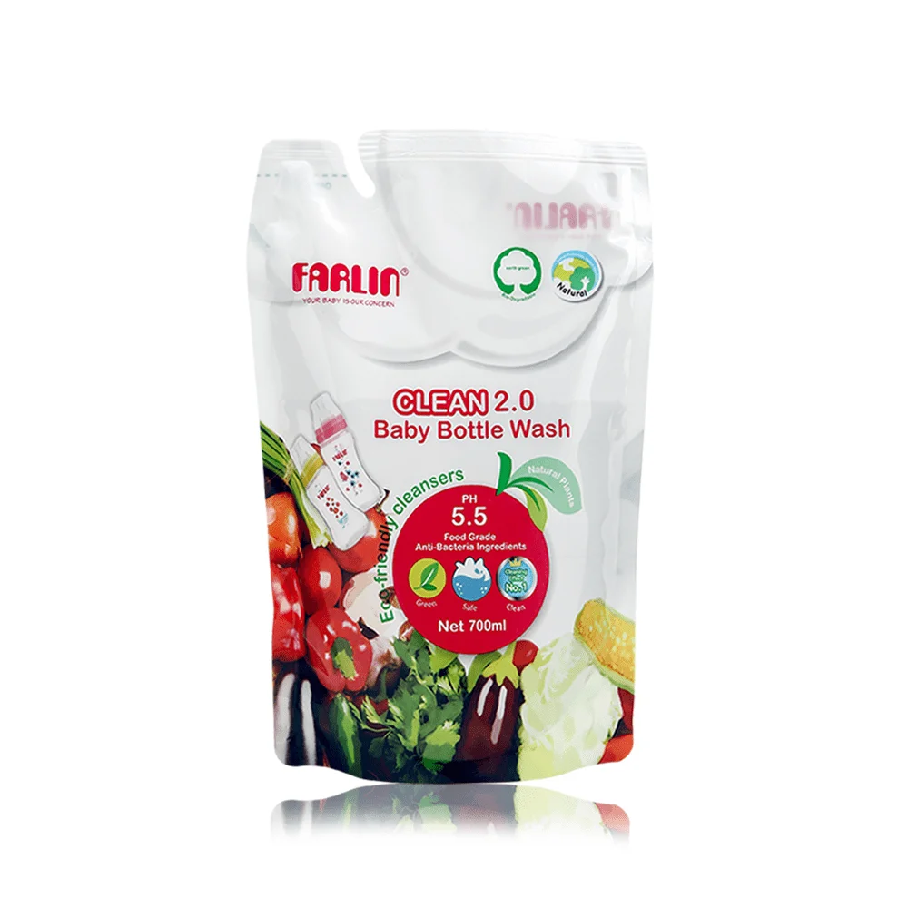 Buy online Farlin Feeding Bottle & Nipple Cleanser Refill 700ml AF-10005 in Pakistan