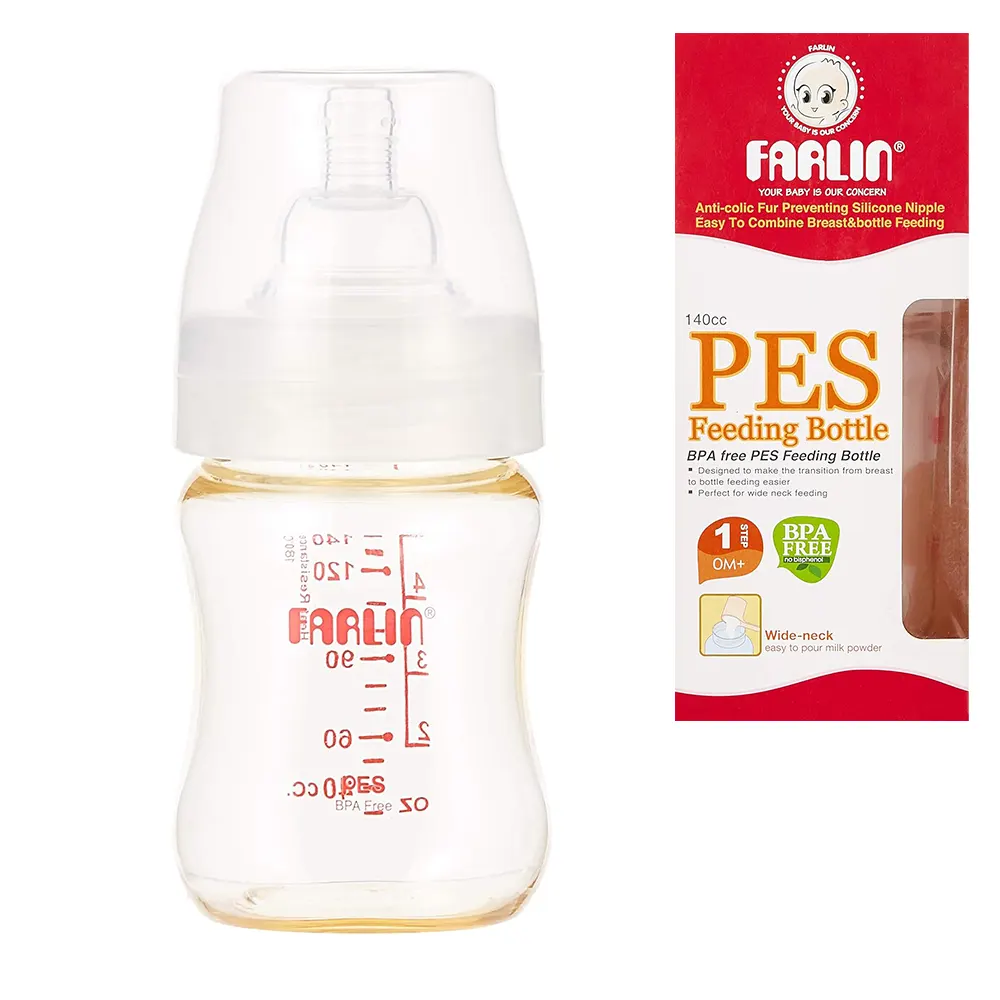 Farlin PES Wide Neck Feeding Bottle 5OZ - 140ml PES-880 buy online in Pakistan