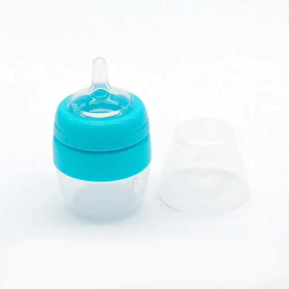 Farlin Silicone Feeding Bottle For Newborn 60ml AB-12007