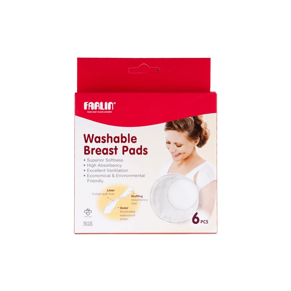 Shop Farlin Washable Breast Pads 6 Pcs BF-632 online in Pakistan
