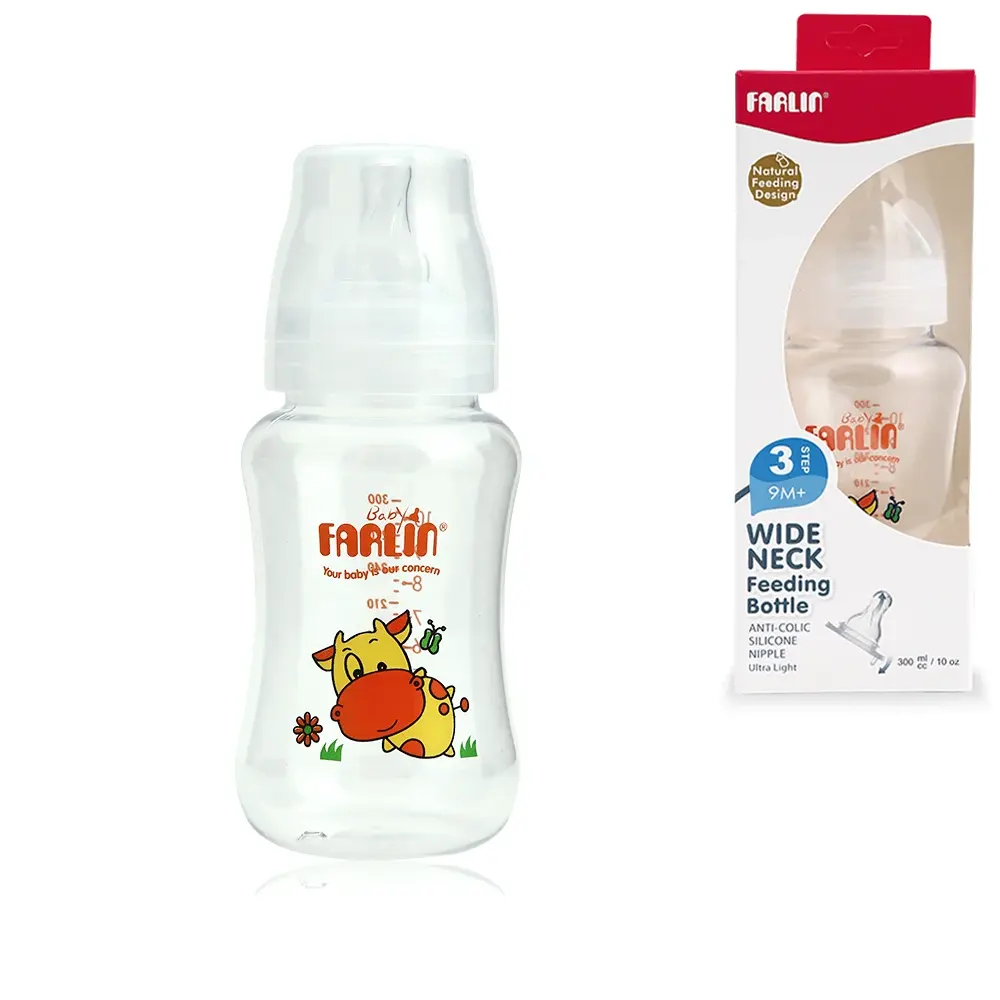Farlin Wide Neck Feeding Bottle 300CC NF-805 shop online in pakistan