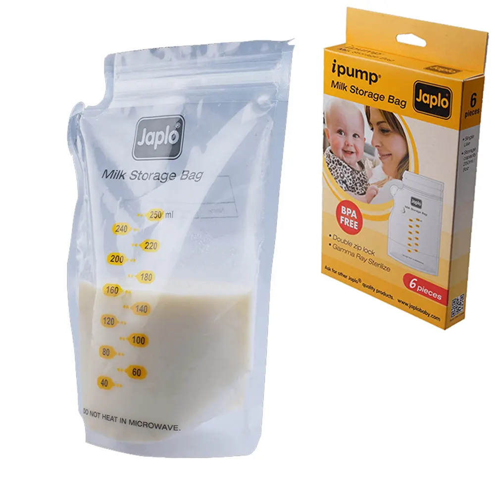 Buy Japlo iPump Breast Milk Storage Bags 6 Pcs online in pakistan with cash on delivery