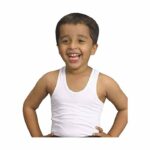 Buy Soft white cotton vest for newborn babies featuring a breathable 100% pure cotton weave online at best price in Pakistan