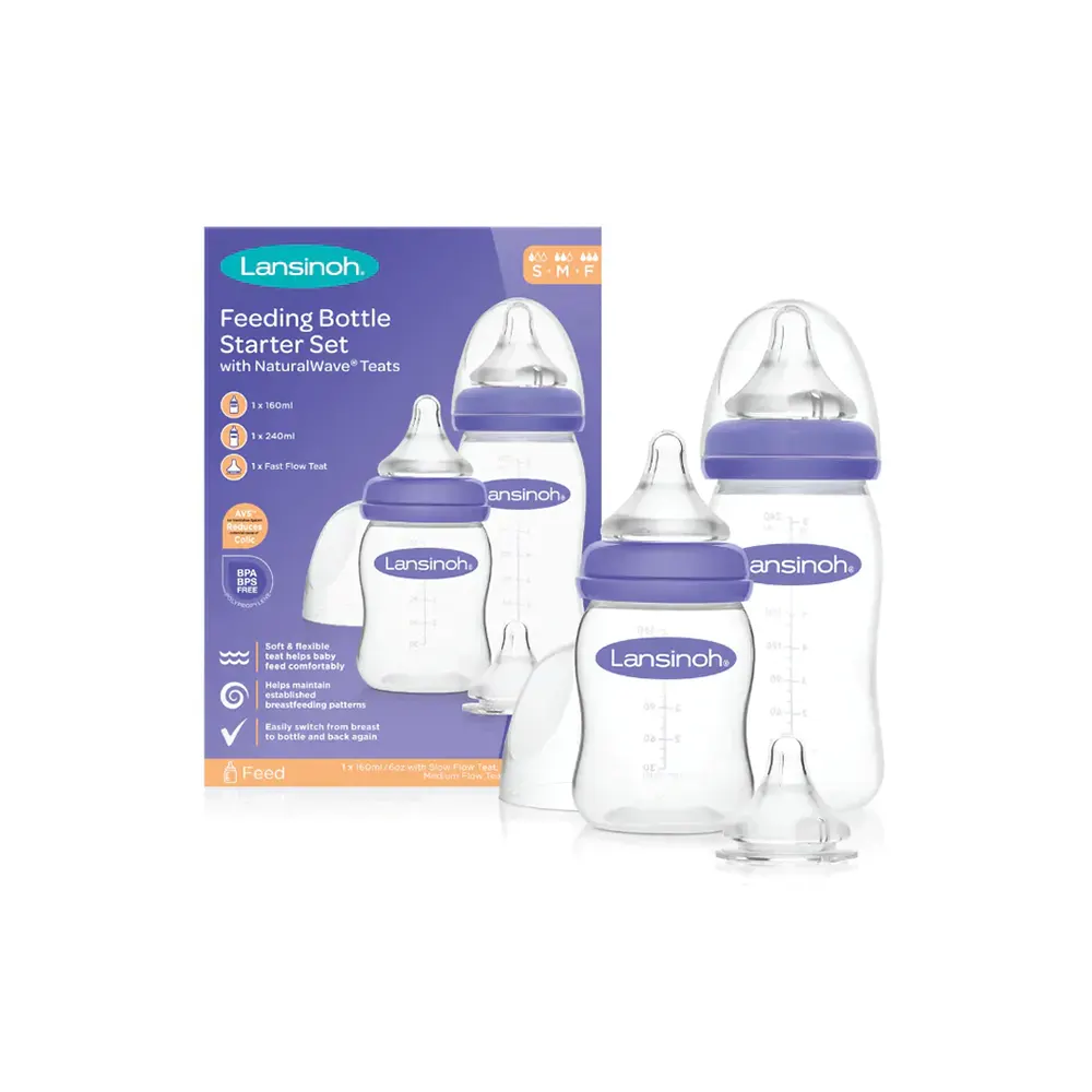 Shop Lansinoh Feeding Bottle Starter Set online in Pakistan at best price with cod