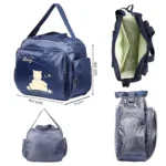 Maternity Nappy Changing Diaper Bag Navy Blue