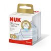 NUK Nature Sense Silicone Medium Feed Teats / Nipples 2 Pcs Pack 6-18 Months
