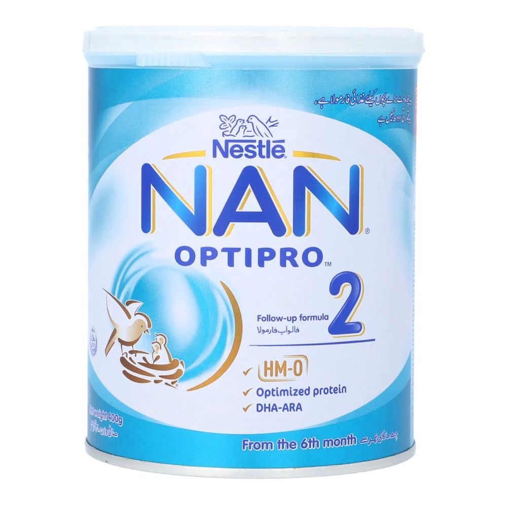 Nestle NAN 2 400gm tin farmula milk
