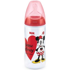 NUK Temperature Control Feeding Bottle 300ml - Mickey Mouse