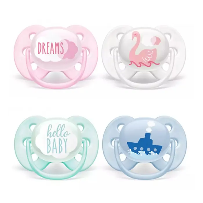 Philips AVENT SCF222 01 Ultra Soft Orthodontic Baby Pacifier 0-6m
