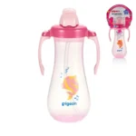 Pigeon Tall Straw Bottle – Pink Dolphin D78088