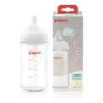 Buy Pigeon Wide Neck Glass Feeding Bottle 240ml A81272 online at best price in Pakistan