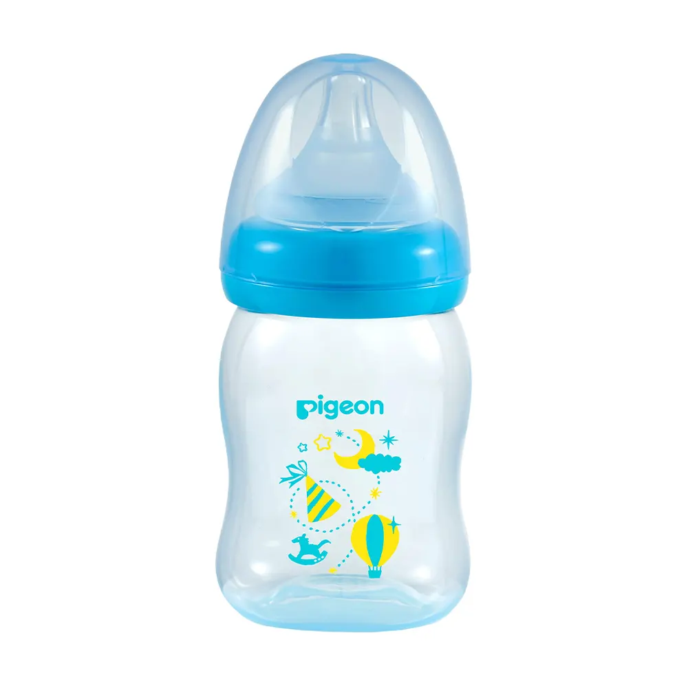 Buy Pigeon Wide Neck Premium Clear PP Baby Feeding Bottle 160ml A78180 online at best price with free cod in Pakistan