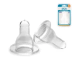 Shop Pur Classic Standard Neck Silicone Nipples Teats - Slow Flow PUR3205 online at best price with cod in Pakistan