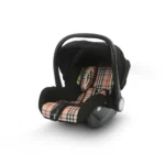 Tinnies Baby Carry Cot – Car Seat – Beige Check T008-019
