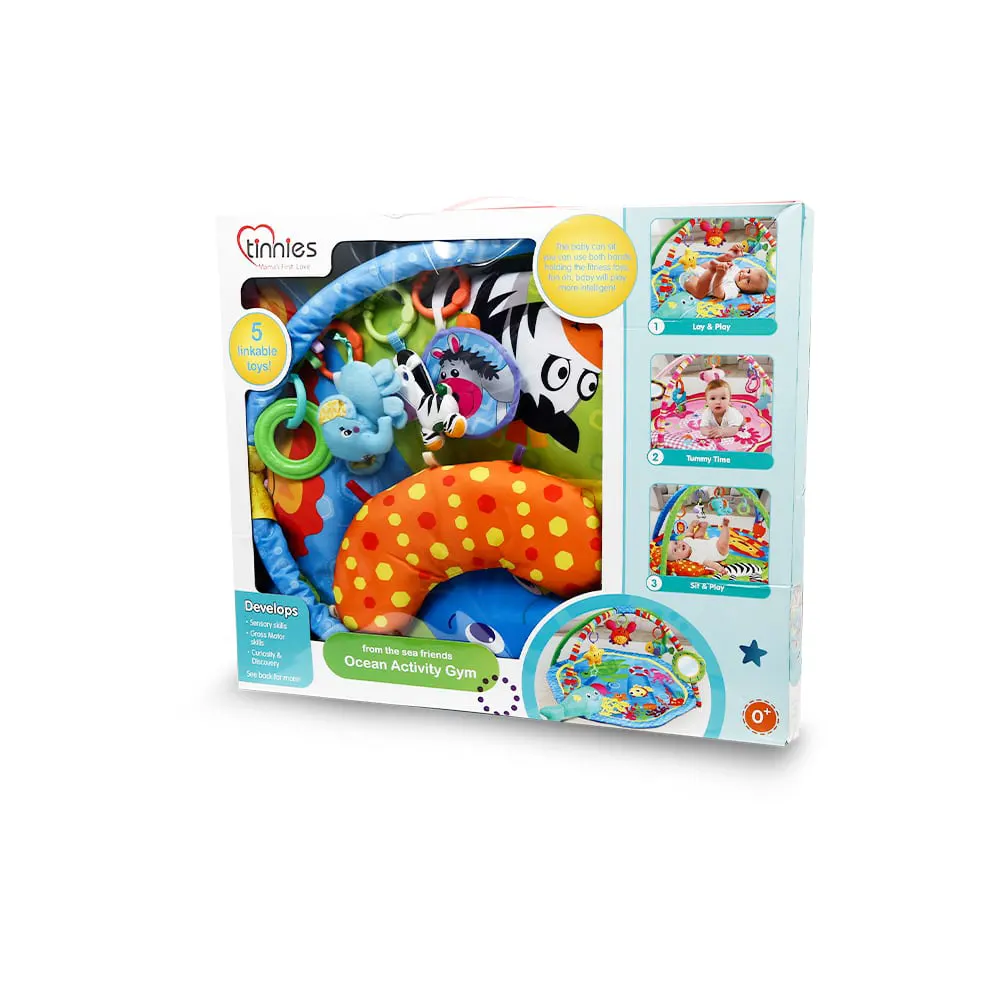 Order Tinnies Baby Play Mat Gym - Jungle T703 online at sale price in Pakistan