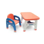 Buy Tinnies Children Table Chair Set - Blue Orange T1102 online at best price with free cod in Pakistan