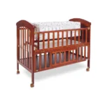 Tinnies Wooden Baby Cot With Cradle Brown T902-021