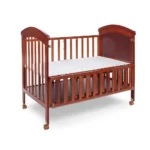 Tinnies Wooden Baby Cot With Cradle Brown T902-021