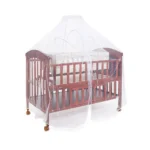 Tinnies Wooden Baby Cot With Cradle Brown T902-021