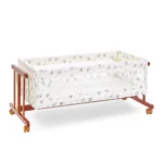 Tinnies Wooden Baby Cot With Cradle Brown T902-021
