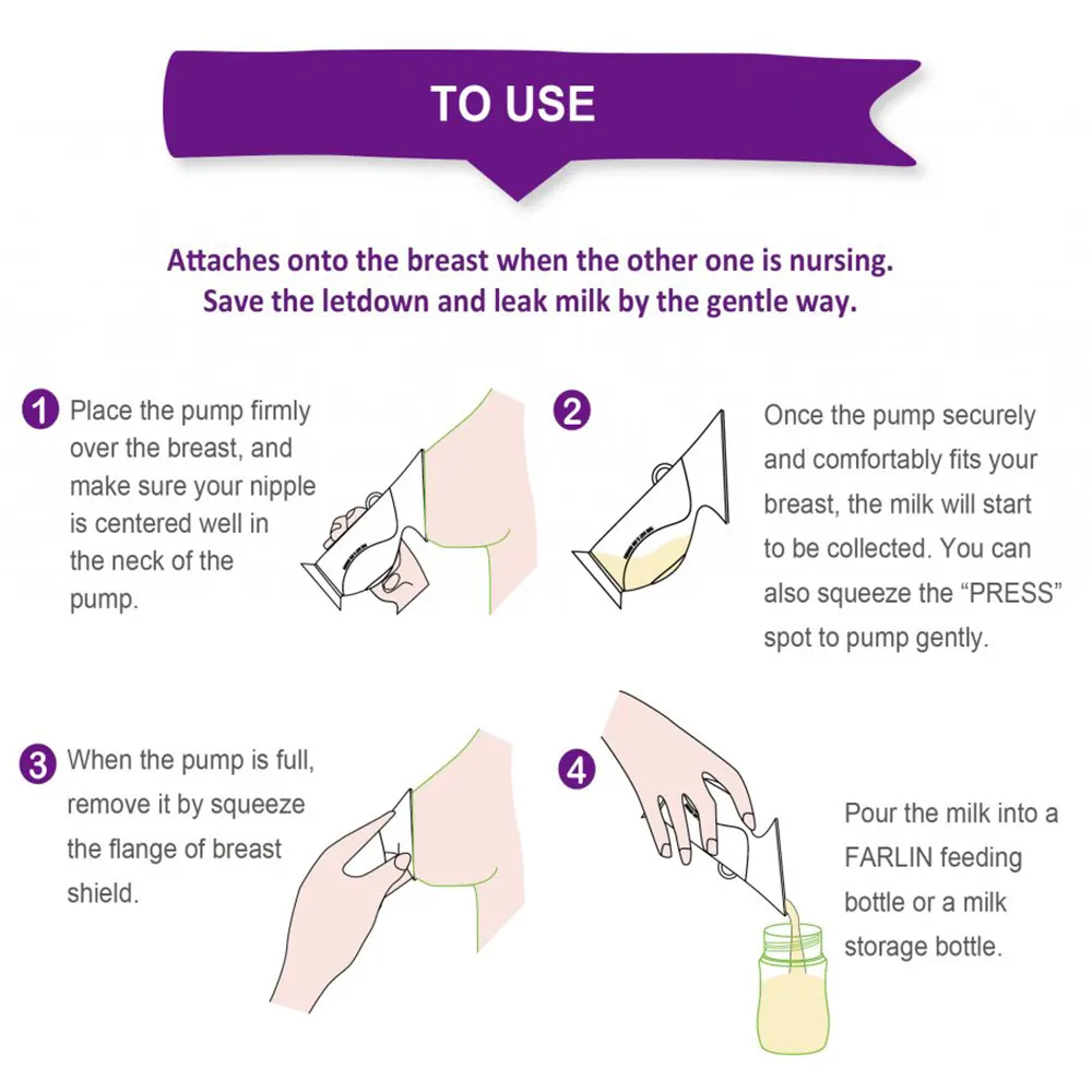 How to use Farlin Breast Milk Saver Pump AA-11007