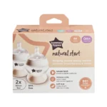 Tommee Tippee Feeder Natural Start 5oz 150ml Twin Pack 423903