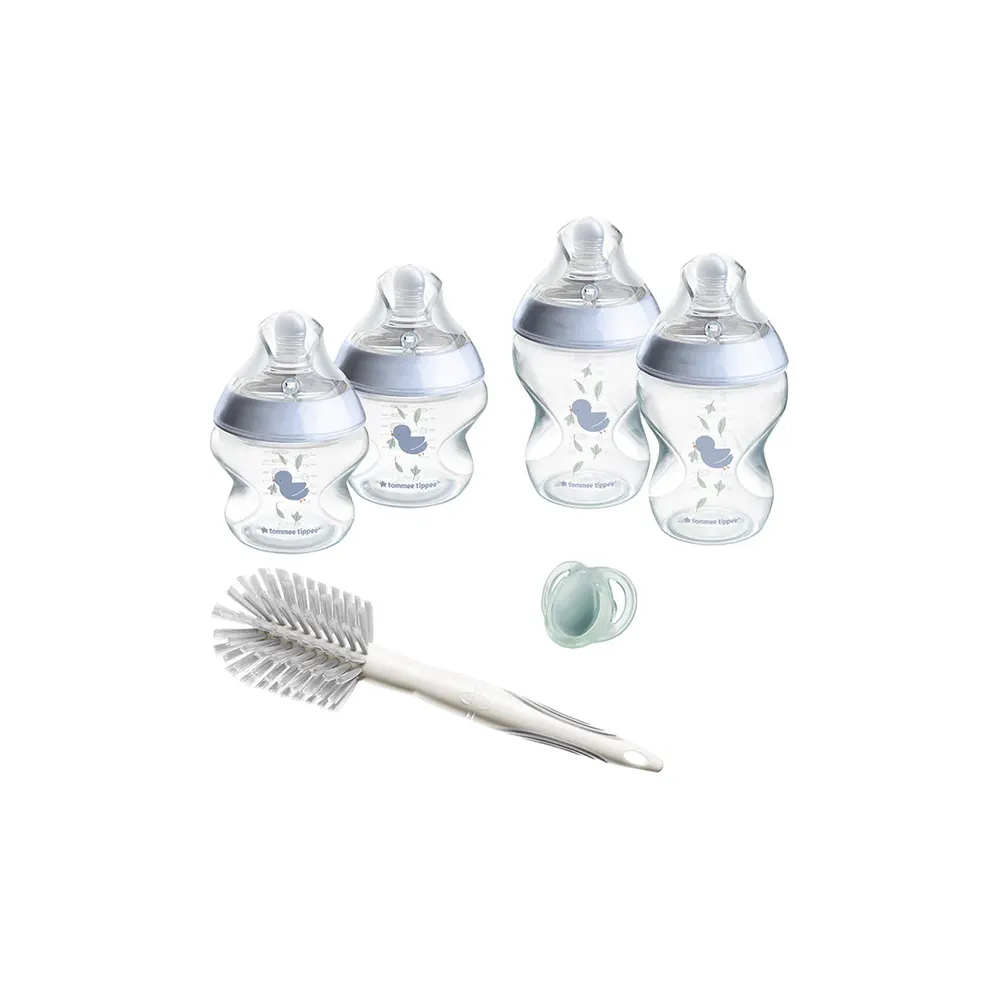 Buy Tommee Tippee Natural Start Decorated Starter Kit - Blue 423918 online at best price in Pakistan