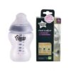 Tommee Tippee Silver Feeding Bottle - 9OZ/260ml