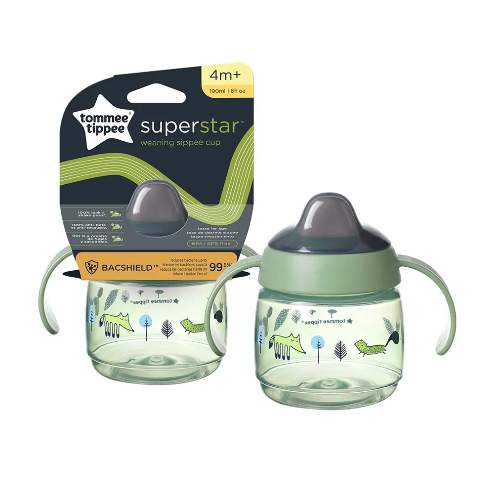 Buy Tommee Tippee Superstar Sippee Weaning Cup 4m+ 190ml - Green 447826 online at best price in Pakistan