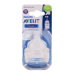 Buy philiphs Avent Nipples1m+ Slow Flow Size 2 online at best price in Pakistan