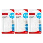 NUK First Choice Teats 6-18 Months