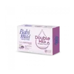 babi mild double milk protien plus baby soap bar