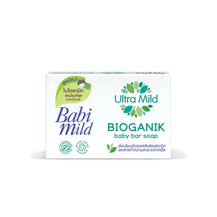 babi mild ultra mild bioganik baby bar soap