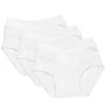 boys brief underwear white color