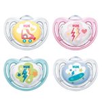 NUK Pacifier Freestyle 2pcs/BOX 0-6M