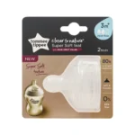 Buy Tommee Tippee Nipple Super Soft Medium Flow (Pack Of 2) 422122 online at best price in Pakistan