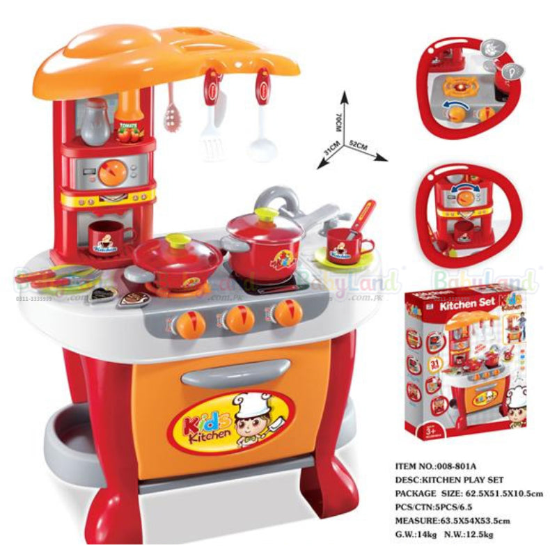 Kids Kitchen Game Toy Set