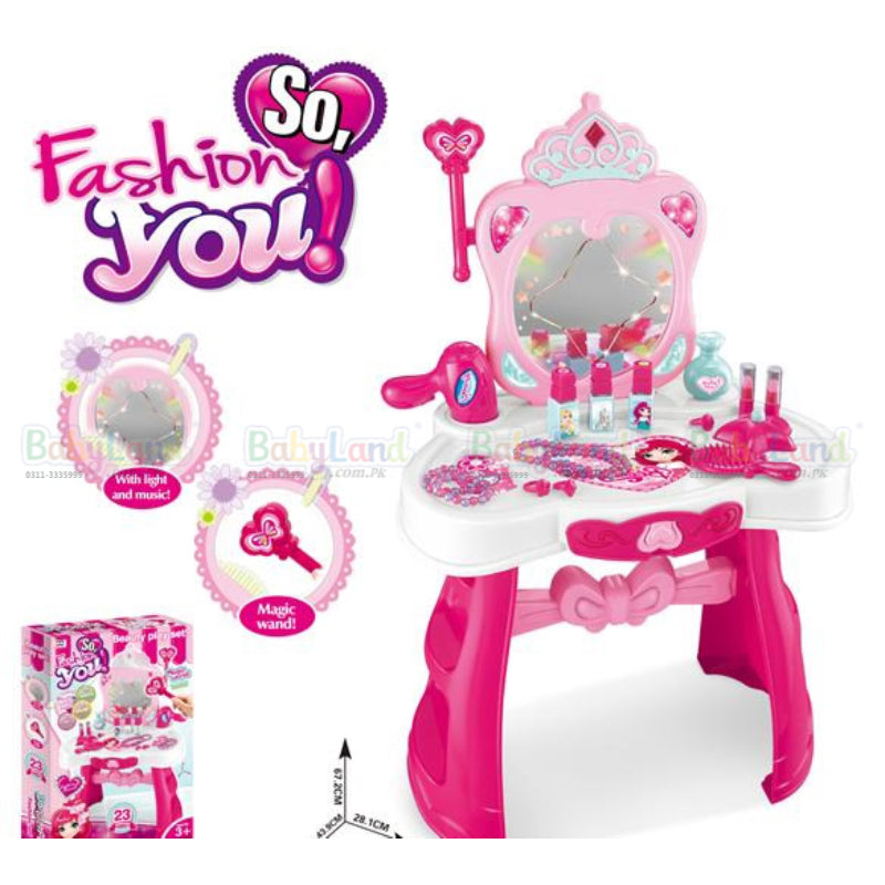 Dressing Table Game Toy Set For Girls