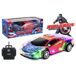 Kids Captain America Sport Racing R/C Car