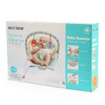 Soothing Vibrations Baby Bouncer – Blue – WEIKIGAC