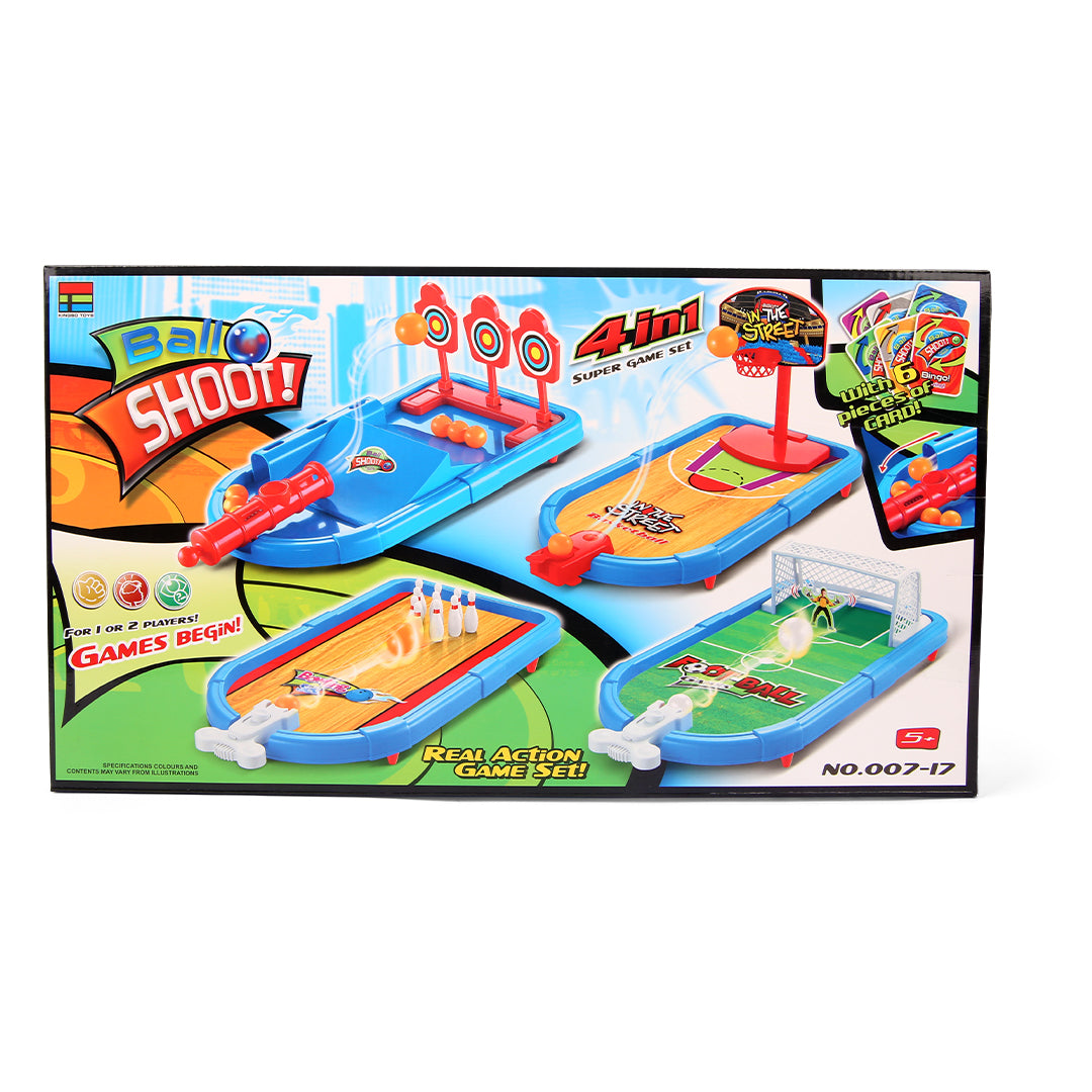 4 In 1 Ball Shoot Game