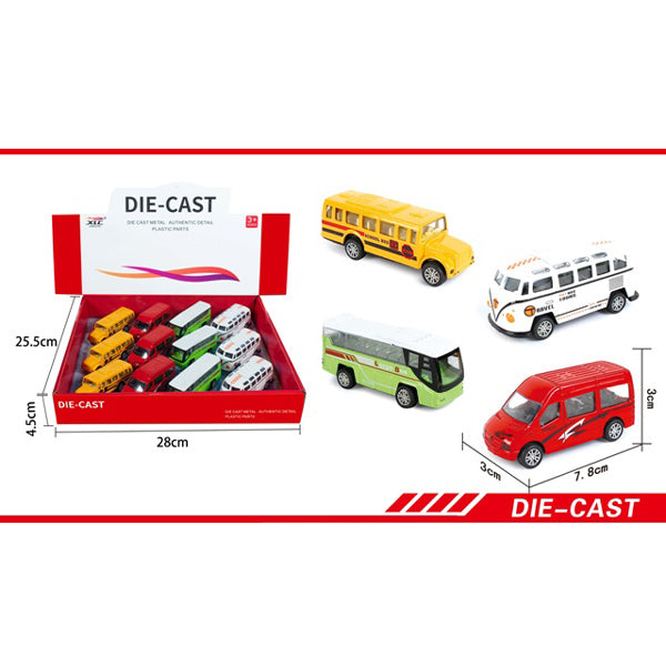 Miniature Bus Die Cast Models