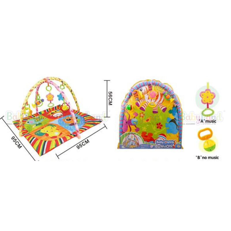 Baby Crawls Play Gym - Multicolor